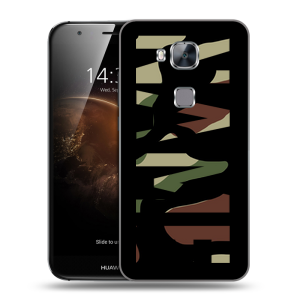Пластиковый чехол на Huawei G8 с принтом NAME