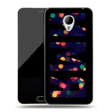 Пластиковый чехол на Meizu M2 Mini с принтом ИМЯ