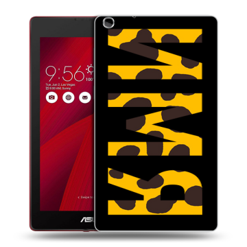 Силиконовый чехол на ASUS ZenPad C 7.0 с принтом ИМЯ