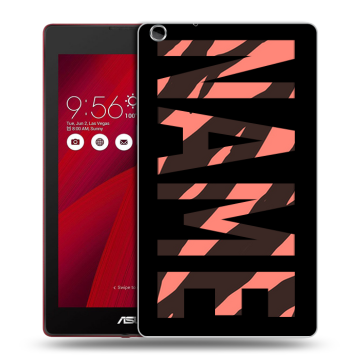 Силиконовый чехол на ASUS ZenPad C 7.0 с принтом NAME