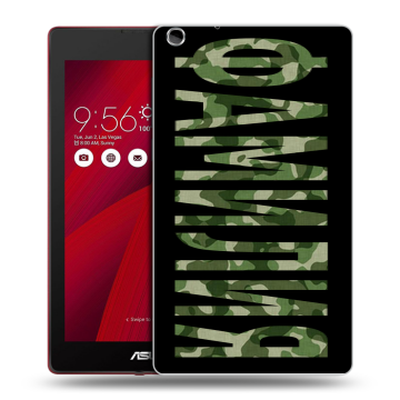 Силиконовый чехол на ASUS ZenPad C 7.0 с принтом ФАМИЛИЯ