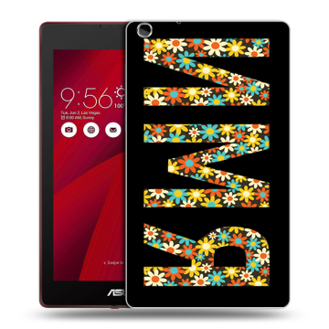 Силиконовый чехол на ASUS ZenPad C 7.0 с принтом ИМЯ