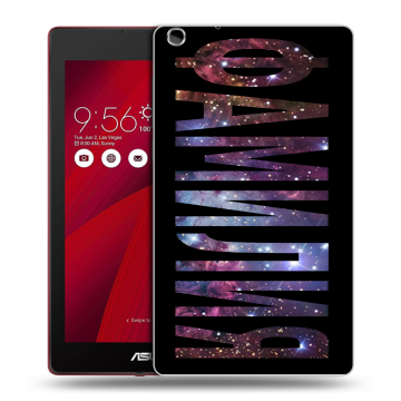 Силиконовый чехол на ASUS ZenPad C 7.0 с принтом ФАМИЛИЯ