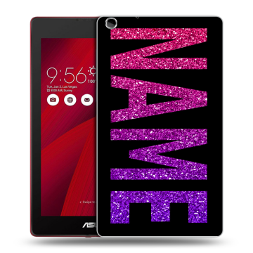 Силиконовый чехол на ASUS ZenPad C 7.0 с принтом NAME