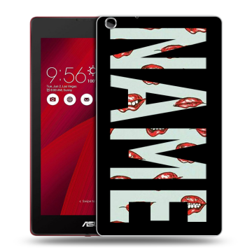 Силиконовый чехол на ASUS ZenPad C 7.0 с принтом NAME