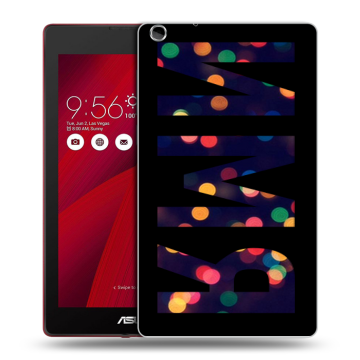Силиконовый чехол на ASUS ZenPad C 7.0 с принтом ИМЯ