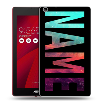 Силиконовый чехол на ASUS ZenPad C 7.0 с принтом NAME