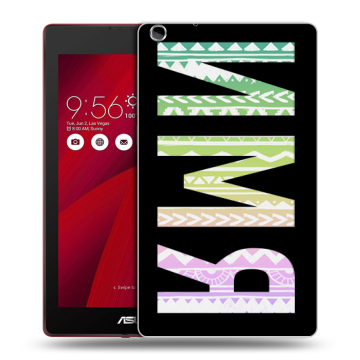Силиконовый чехол на ASUS ZenPad C 7.0 с принтом ИМЯ