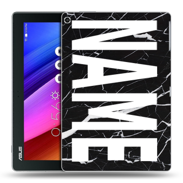 Силиконовый чехол на ASUS ZenPad 10 с принтом NAME