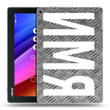 Силиконовый чехол на ASUS ZenPad 10 с принтом ИМЯ