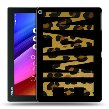 Силиконовый чехол на ASUS ZenPad 10 с принтом NAME