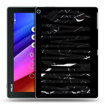 Силиконовый чехол на ASUS ZenPad 10 с принтом ФАМИЛИЯ