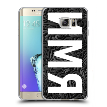 Пластиковый чехол на Samsung Galaxy S6 Edge Plus с принтом ИМЯ