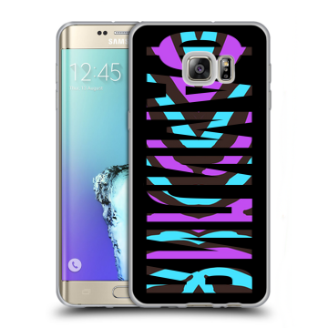 Пластиковый чехол на Samsung Galaxy S6 Edge Plus с принтом ФАМИЛИЯ