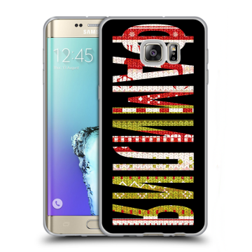 Пластиковый чехол на Samsung Galaxy S6 Edge Plus с принтом ФАМИЛИЯ