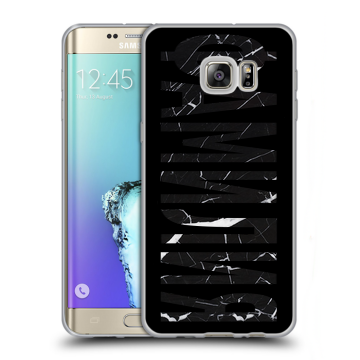 Пластиковый чехол на Samsung Galaxy S6 Edge Plus с принтом ФАМИЛИЯ