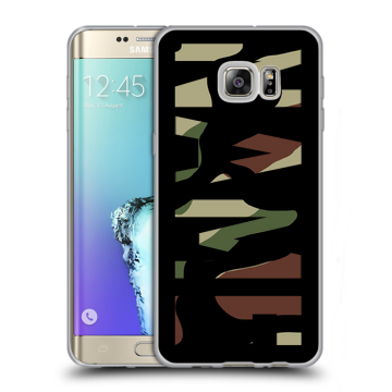 Пластиковый чехол на Samsung Galaxy S6 Edge Plus с принтом NAME