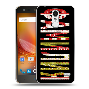 Пластиковый чехол на ZTE Blade X5 с принтом ФАМИЛИЯ