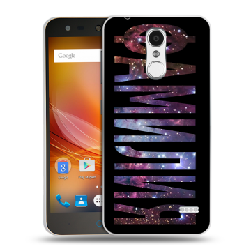 Пластиковый чехол на ZTE Blade X5 с принтом ФАМИЛИЯ