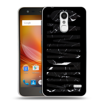 Пластиковый чехол на ZTE Blade X5 с принтом ФАМИЛИЯ