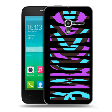 Пластиковый чехол на Alcatel One Touch Pop D3 с принтом ФАМИЛИЯ