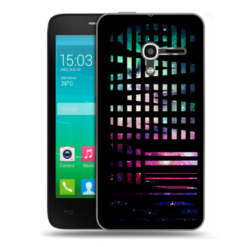 Пластиковый чехол на Alcatel One Touch Pop D3 с принтом ФАМИЛИЯ