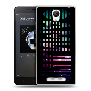 Силиконовый чехол на Xiaomi RedMi Note 2 с принтом ФАМИЛИЯ