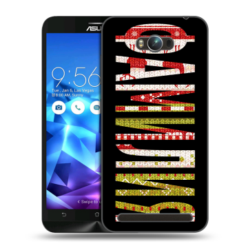 Пластиковый чехол на ASUS ZenFone Max с принтом ФАМИЛИЯ