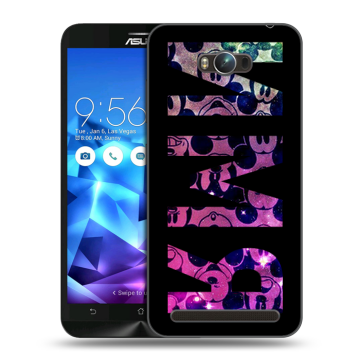 Пластиковый чехол на ASUS ZenFone Max с принтом ИМЯ