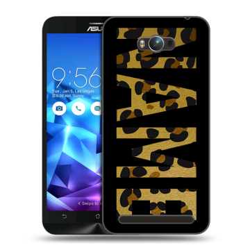 Пластиковый чехол на ASUS ZenFone Max с принтом NAME