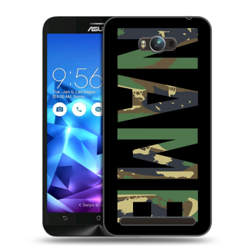 Пластиковый чехол на ASUS ZenFone Max с принтом NAME