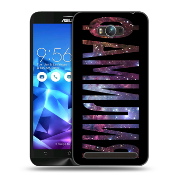 Пластиковый чехол на ASUS ZenFone Max с принтом ФАМИЛИЯ