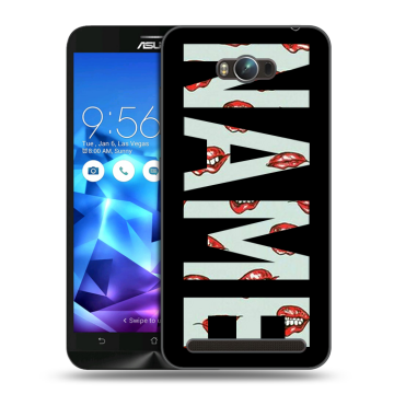Пластиковый чехол на ASUS ZenFone Max с принтом NAME