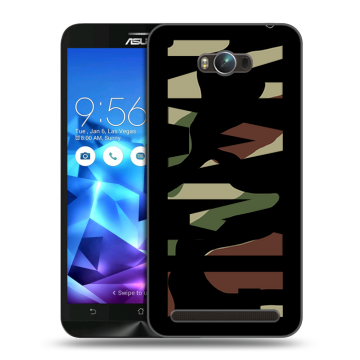 Пластиковый чехол на ASUS ZenFone Max с принтом NAME