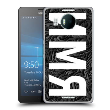 Пластиковый чехол на Microsoft Lumia 950 XL с принтом ИМЯ