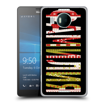 Пластиковый чехол на Microsoft Lumia 950 XL с принтом ФАМИЛИЯ