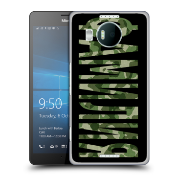 Пластиковый чехол на Microsoft Lumia 950 XL с принтом ФАМИЛИЯ