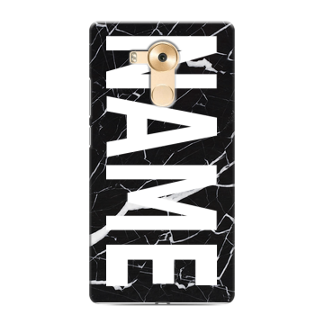 Силиконовый чехол на Huawei Mate 8 с принтом NAME