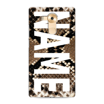 Силиконовый чехол на Huawei Mate 8 с принтом NAME