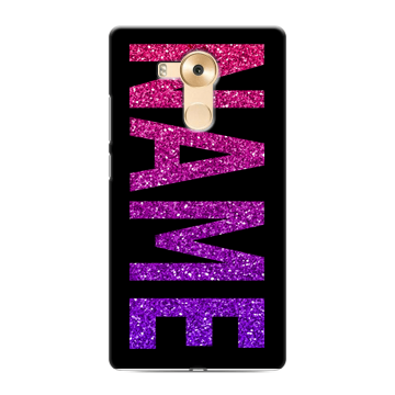 Силиконовый чехол на Huawei Mate 8 с принтом NAME