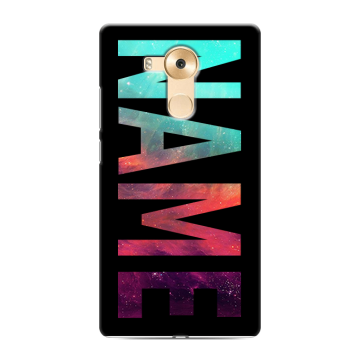 Силиконовый чехол на Huawei Mate 8 с принтом NAME