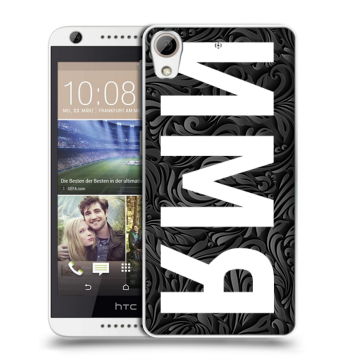 Силиконовый чехол на HTC Desire 626 с принтом ИМЯ