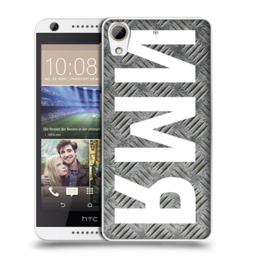 Силиконовый чехол на HTC Desire 626 с принтом ИМЯ