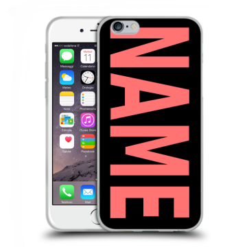 Пластиковый чехол на Iphone 6s  с принтом NAME
