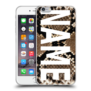 Пластиковый чехол на Iphone 6s Plus с принтом NAME