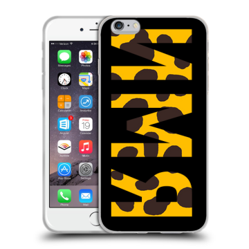 Пластиковый чехол на Iphone 6s Plus с принтом ИМЯ