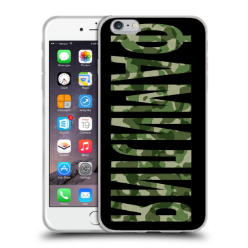 Пластиковый чехол на Iphone 6s Plus с принтом ФАМИЛИЯ