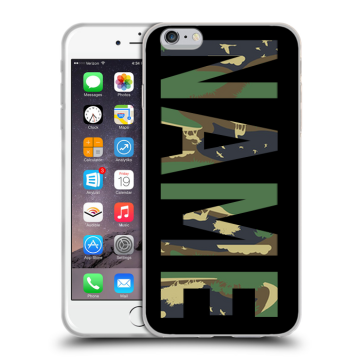 Пластиковый чехол на Iphone 6s Plus с принтом NAME