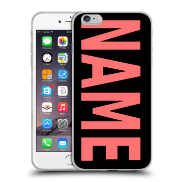 Пластиковый чехол на Iphone 6s Plus с принтом NAME