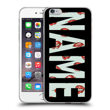 Пластиковый чехол на Iphone 6s Plus с принтом NAME